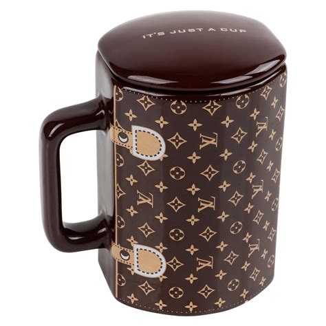 louis vuitton coffee mugs|Louis Vuitton drinking cup.